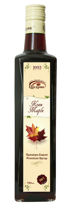 Щедрик сироп клен 700 мл