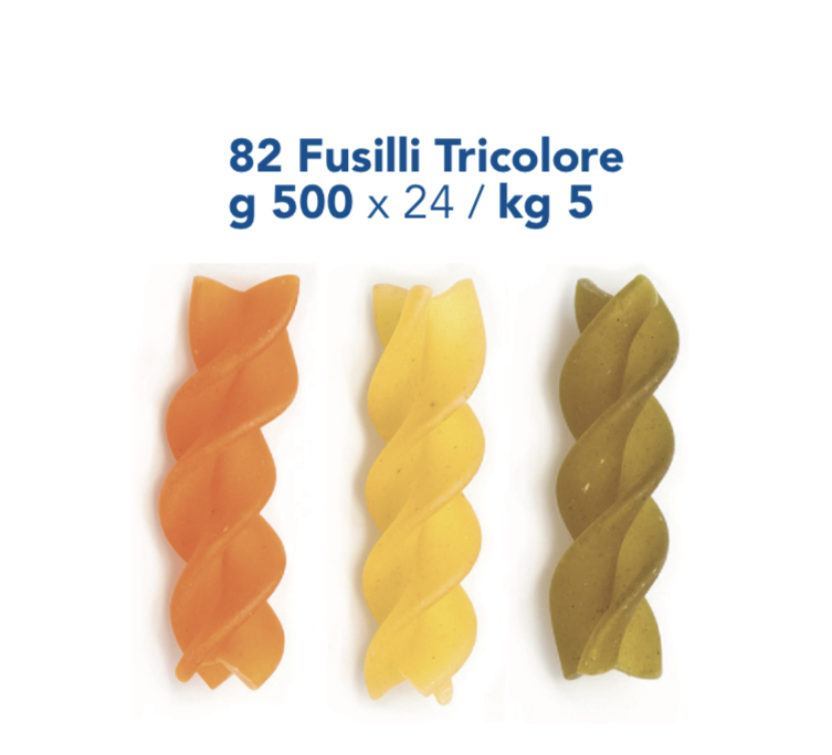 Макаронні вироби в/с Fusilli Tricolore 500 г.