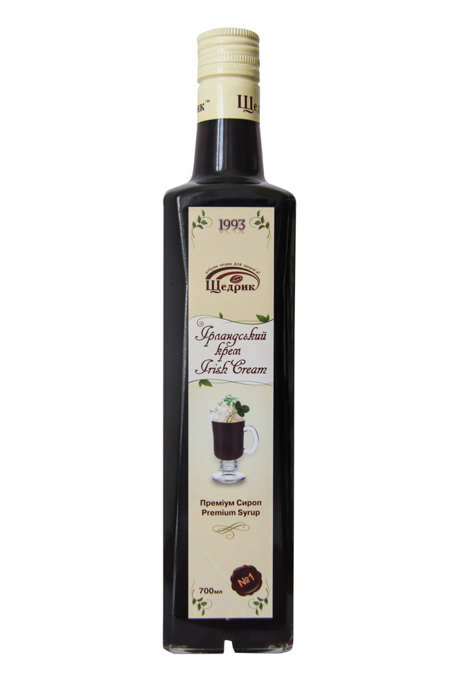 Щедрик сироп ірландський крем 700 мл