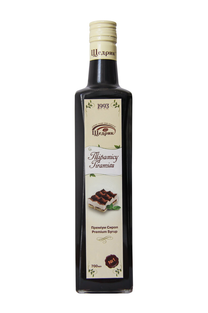 Щедрик сироп тірамісу 700 мл